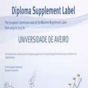 Buy college degree from the Universidade de Aveiro